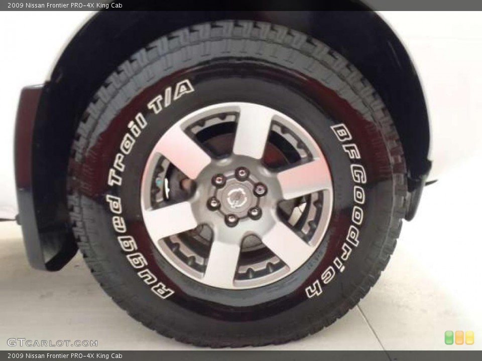 2009 Nissan Frontier PRO-4X King Cab Wheel and Tire Photo #42597488