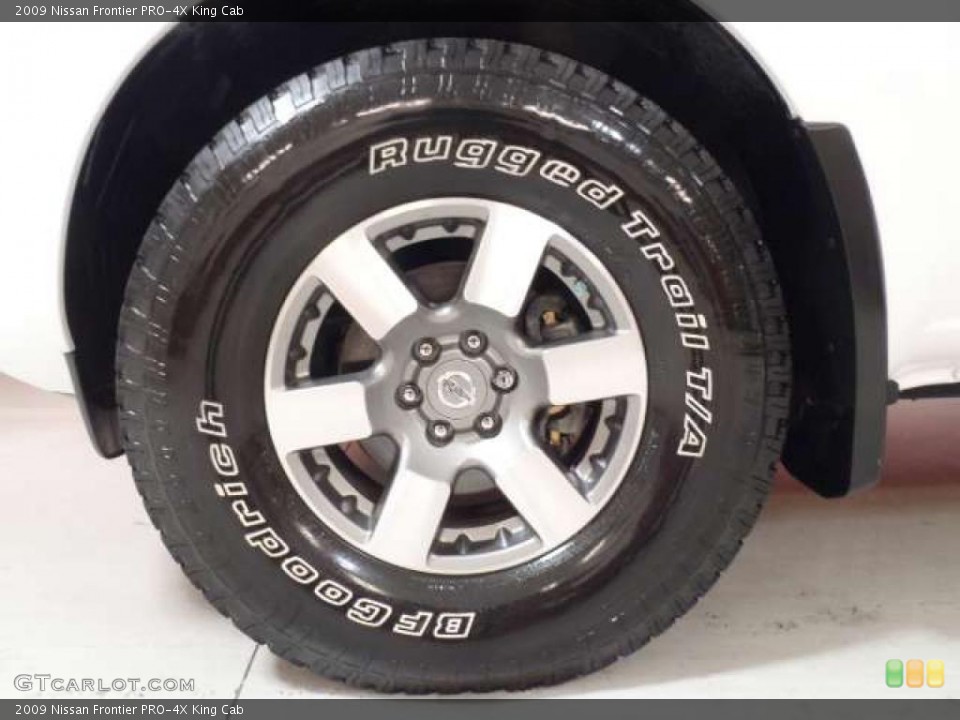 2009 Nissan Frontier PRO-4X King Cab Wheel and Tire Photo #42597540