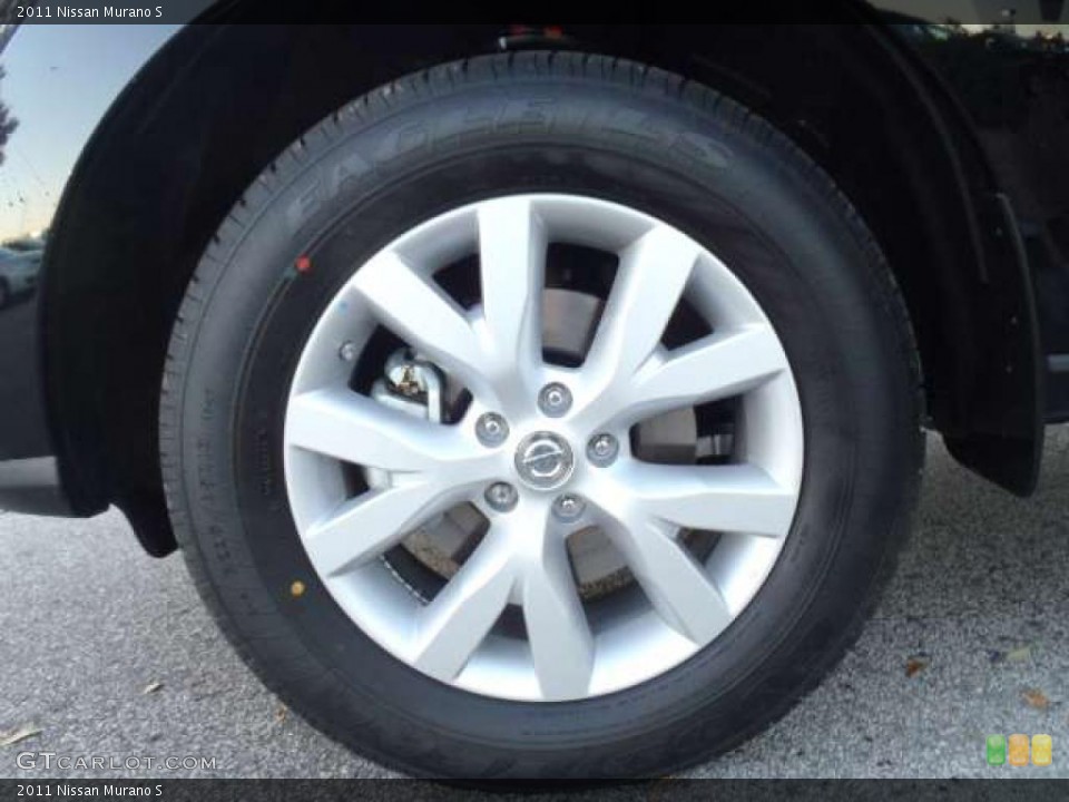 2011 Nissan Murano S Wheel and Tire Photo #42599512