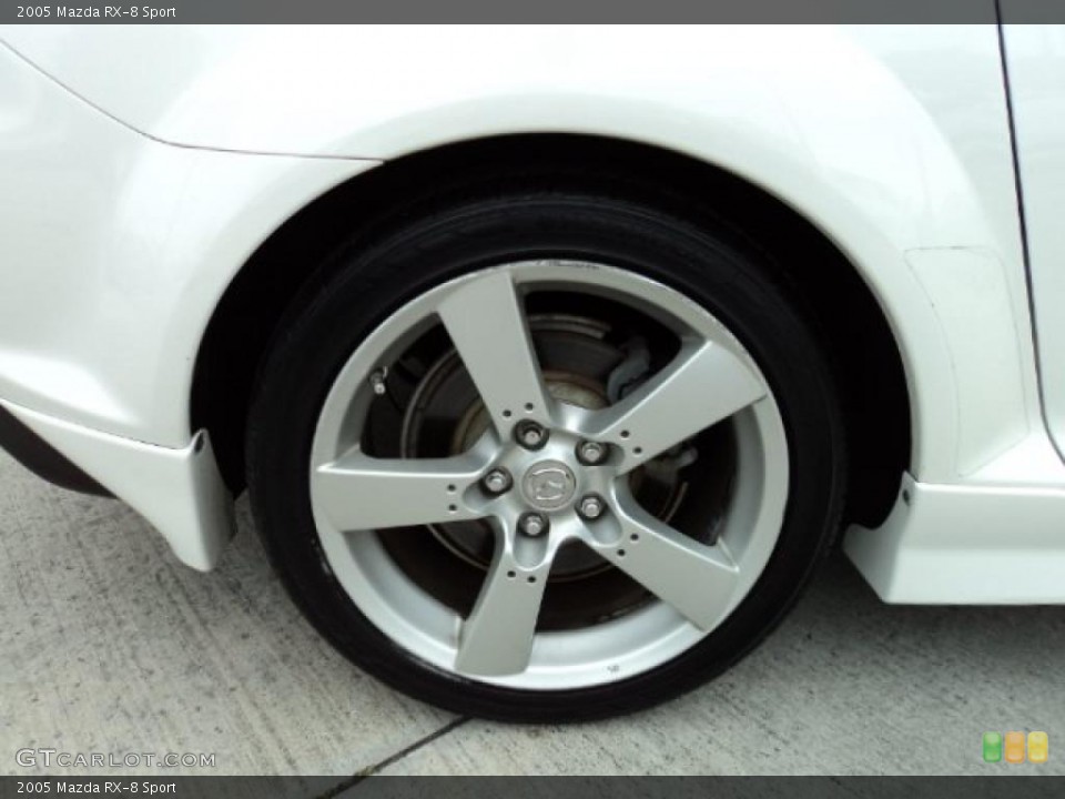 2005 Mazda RX-8 Sport Wheel and Tire Photo #42603432