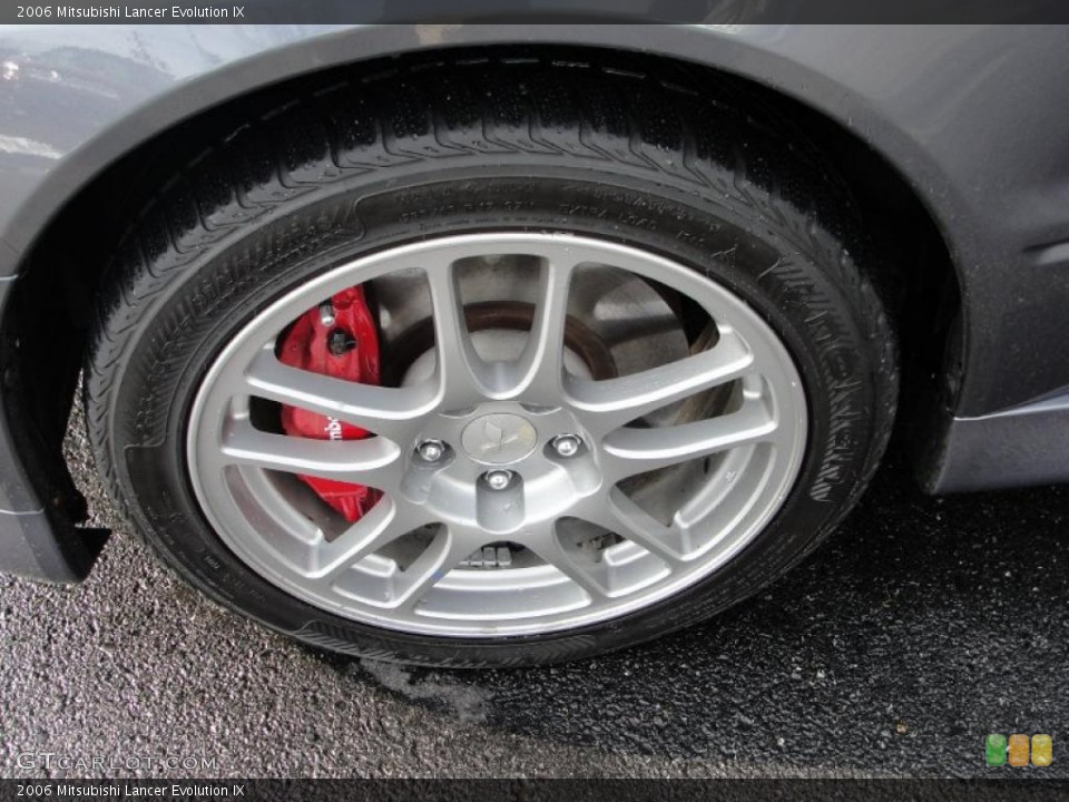 2006 Mitsubishi Lancer Evolution IX Wheel and Tire Photo #42603624