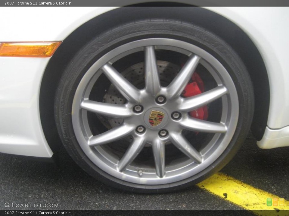 2007 Porsche 911 Carrera S Cabriolet Wheel and Tire Photo #42606064