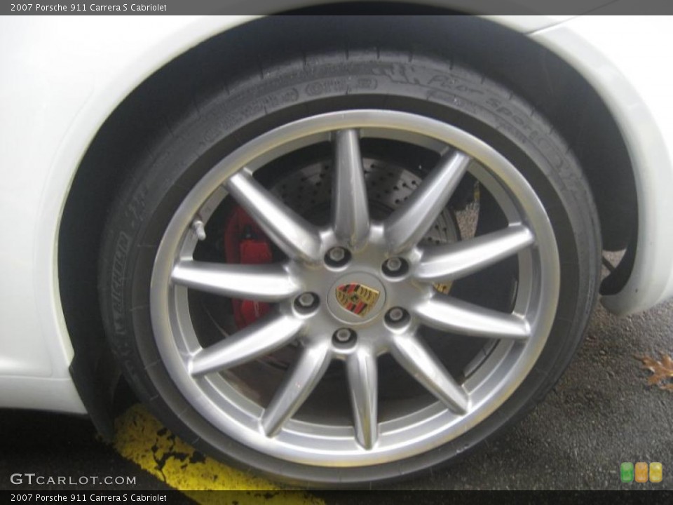 2007 Porsche 911 Carrera S Cabriolet Wheel and Tire Photo #42606080