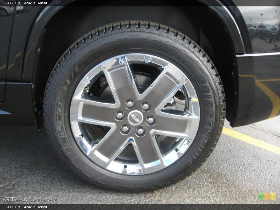 2011 GMC Acadia Denali Wheel and Tire Photo #42629916