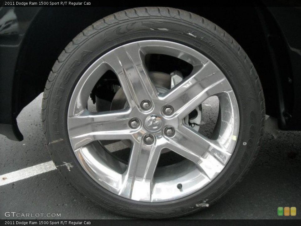 2011 Dodge Ram 1500 Sport R/T Regular Cab Wheel and Tire Photo #42635104