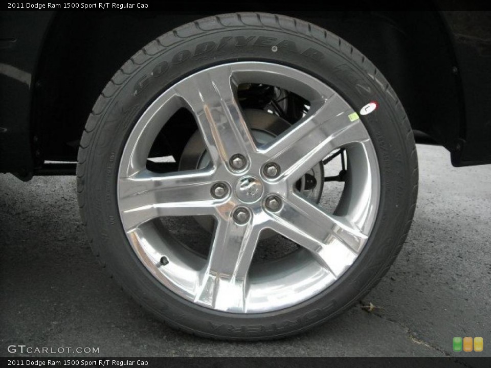2011 Dodge Ram 1500 Sport R/T Regular Cab Wheel and Tire Photo #42635120