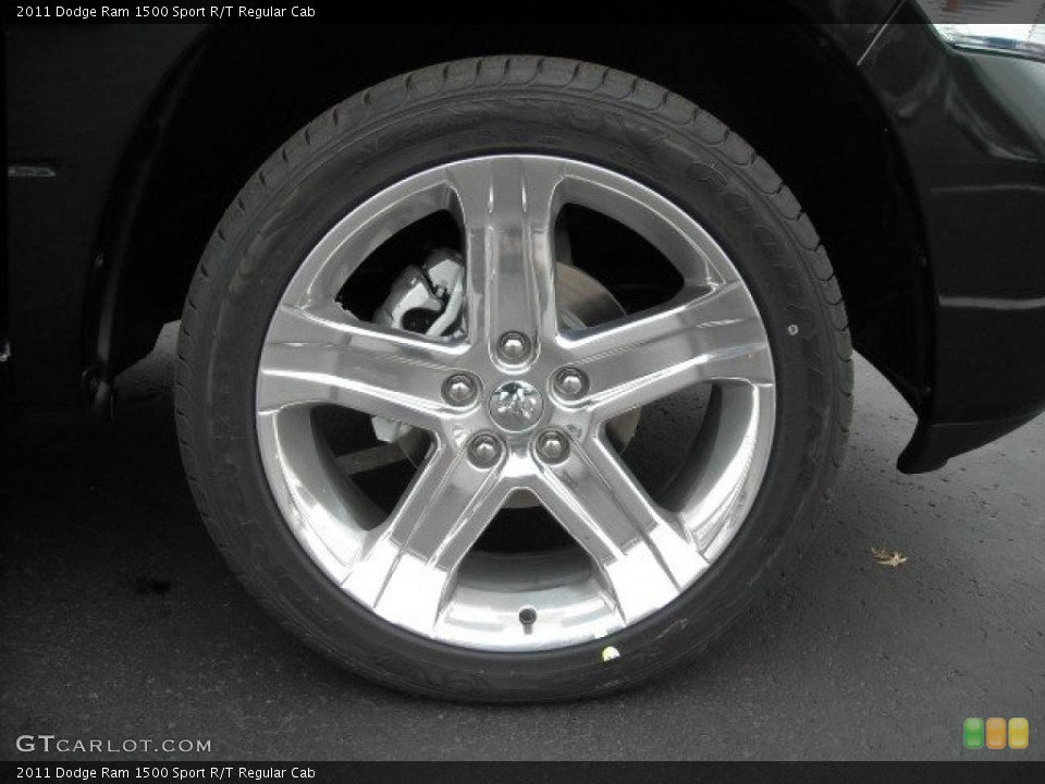 2011 Dodge Ram 1500 Sport R/T Regular Cab Wheel and Tire Photo #42635152