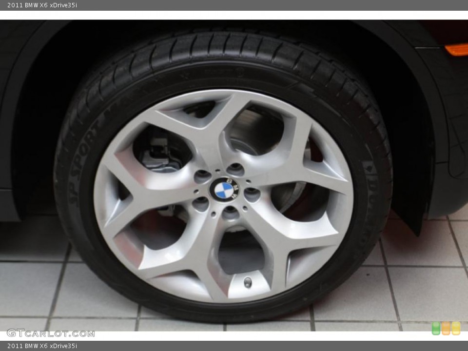 2011 BMW X6 xDrive35i Wheel and Tire Photo #42636656