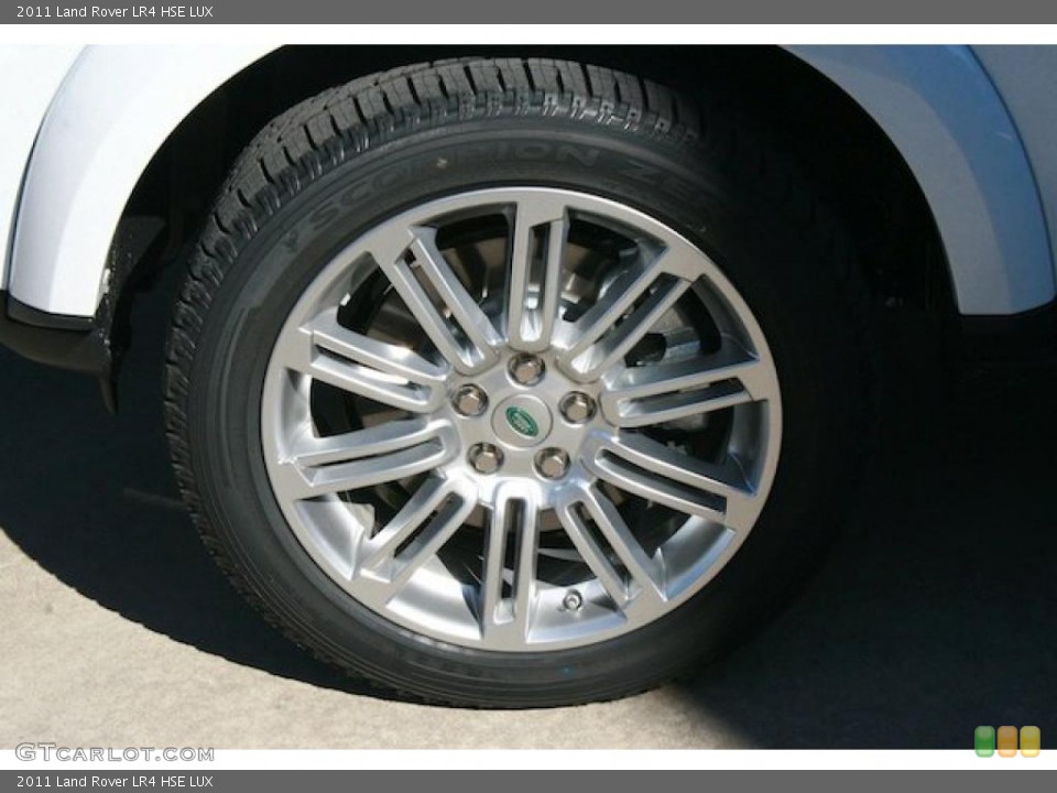 2011 Land Rover LR4 HSE LUX Wheel and Tire Photo #42646220