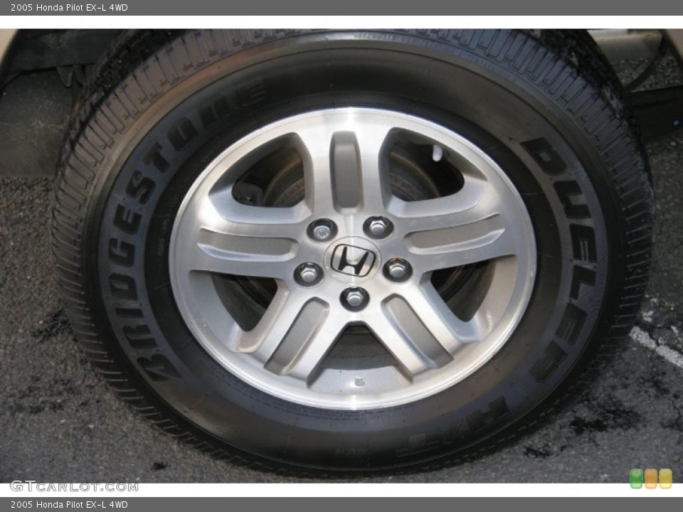 2005 Honda Pilot EX-L 4WD Wheel and Tire Photo #42659696