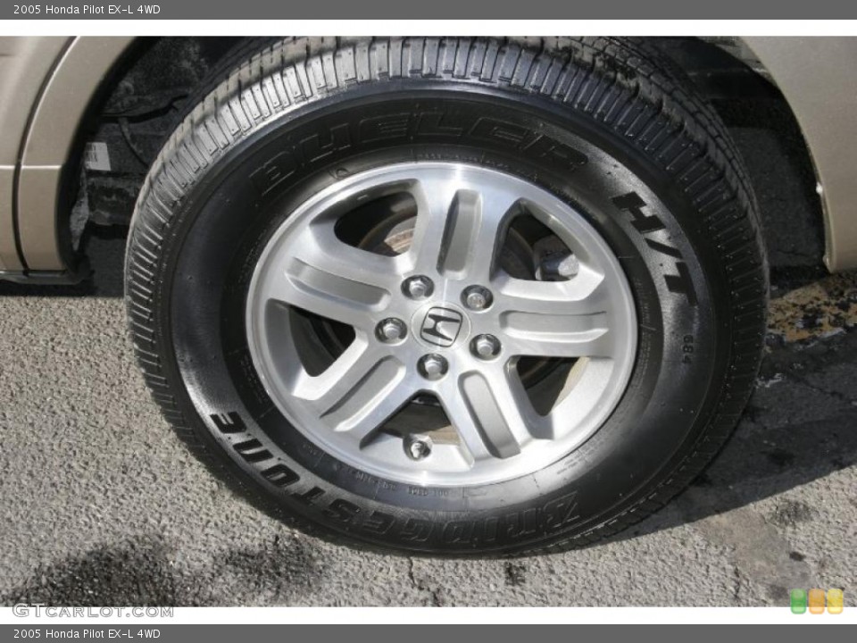 2005 Honda Pilot EX-L 4WD Wheel and Tire Photo #42659712