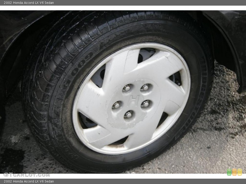 2002 Honda Accord LX V6 Sedan Wheel and Tire Photo #42661280