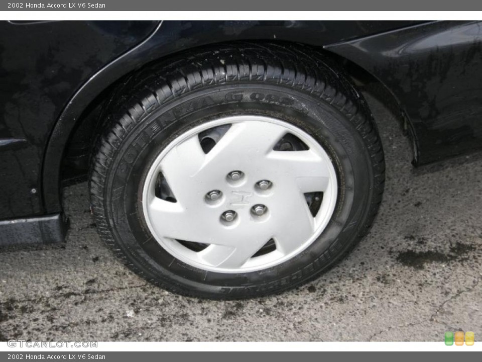 2002 Honda Accord LX V6 Sedan Wheel and Tire Photo #42661316