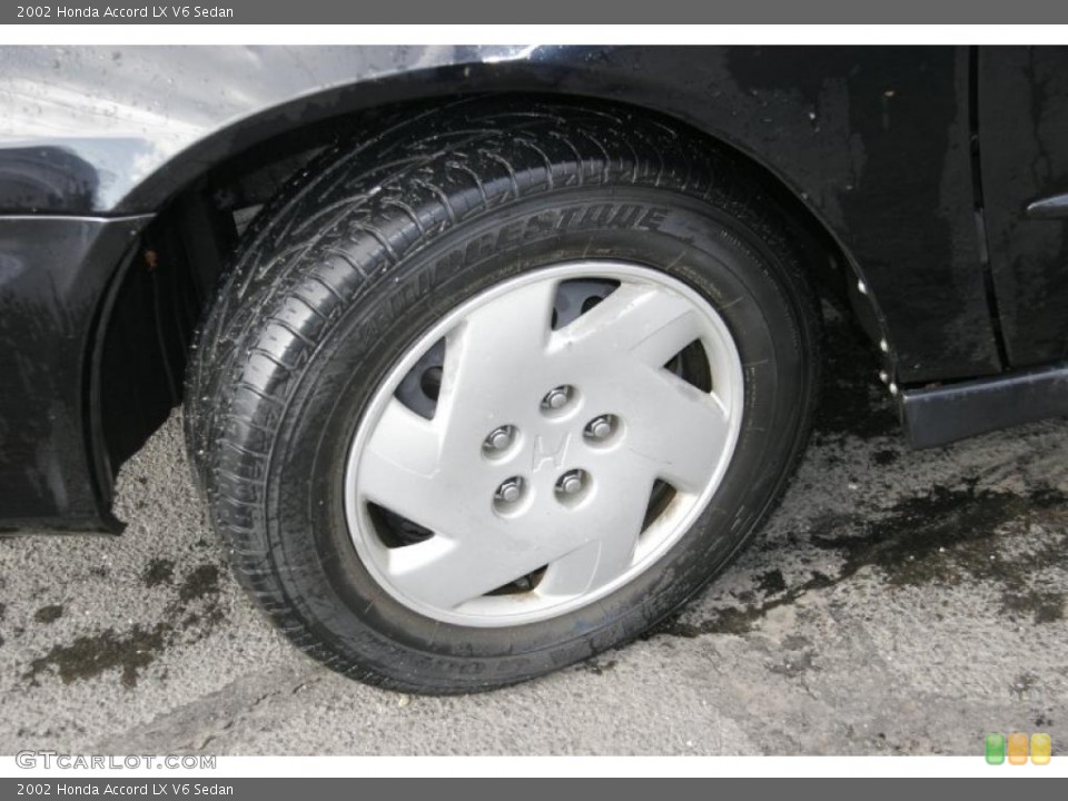 2002 Honda Accord LX V6 Sedan Wheel and Tire Photo #42661328