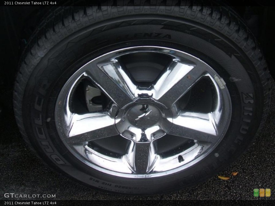 2011 Chevrolet Tahoe LTZ 4x4 Wheel and Tire Photo #42664024