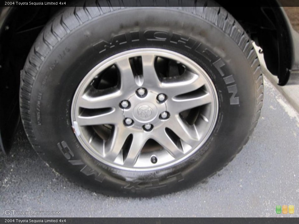 2004 Toyota Sequoia Limited 4x4 Wheel and Tire Photo #42667002