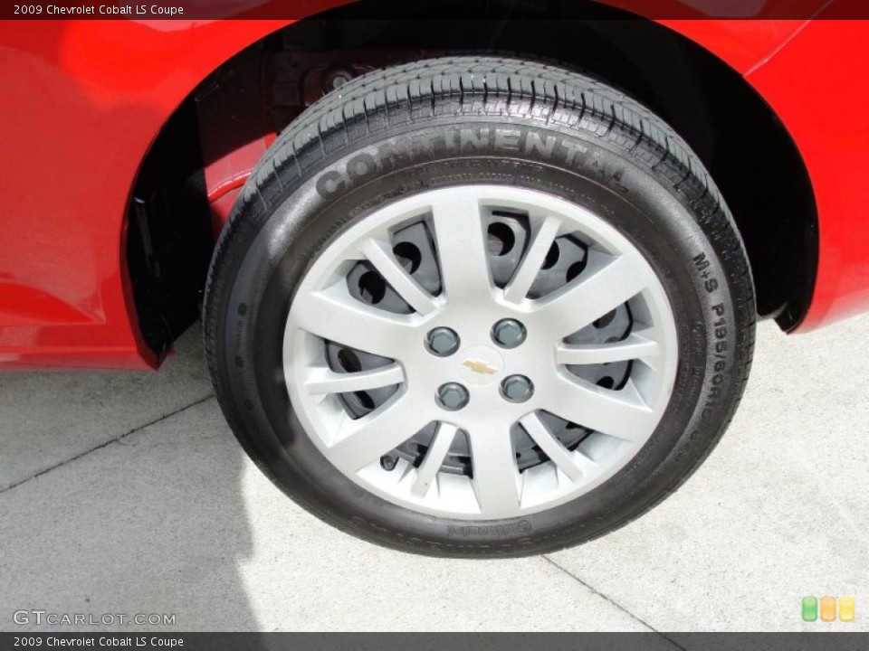 2009 Chevrolet Cobalt LS Coupe Wheel and Tire Photo #42667626