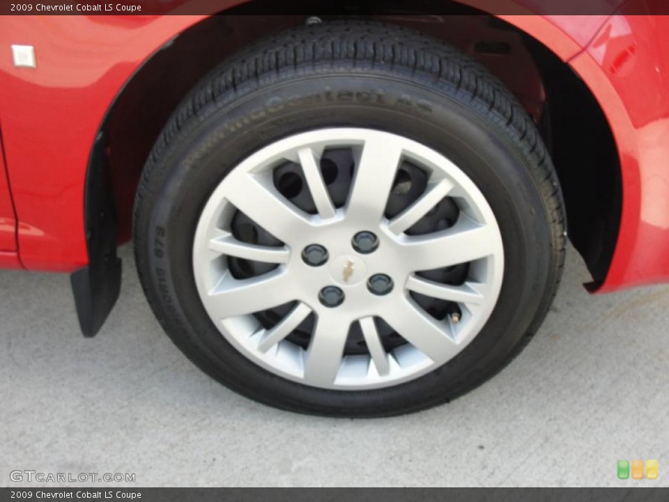 2009 Chevrolet Cobalt LS Coupe Wheel and Tire Photo #42667650
