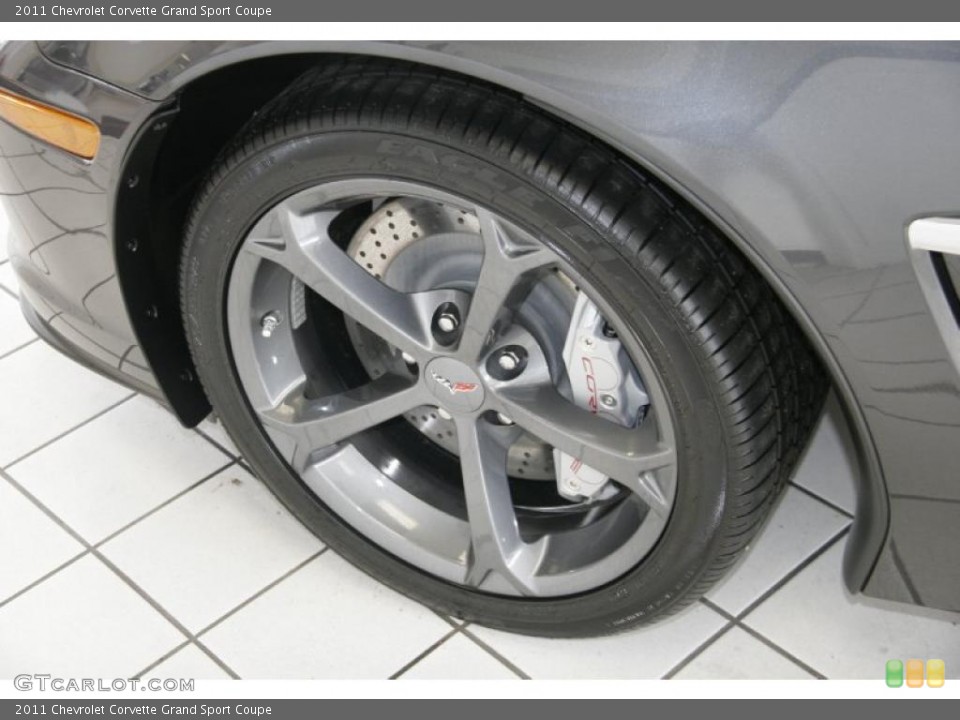 2011 Chevrolet Corvette Grand Sport Coupe Wheel and Tire Photo #42676782