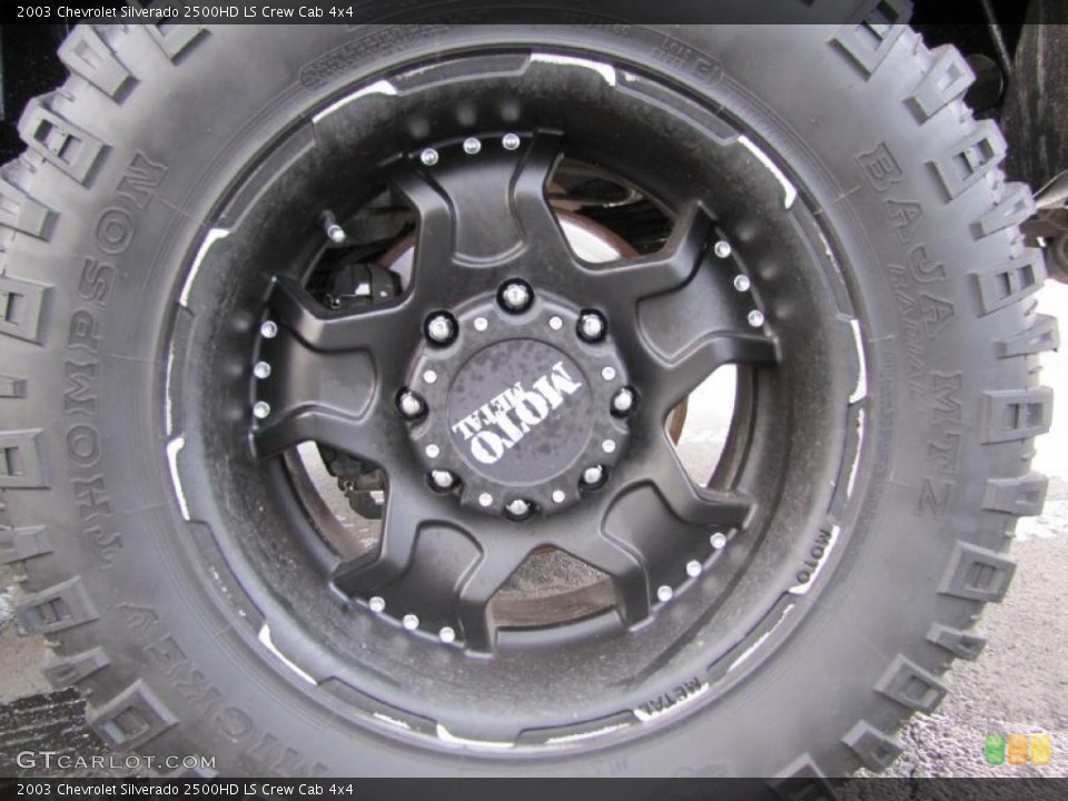 2003 Chevrolet Silverado 2500HD Custom Wheel and Tire Photo #42683722