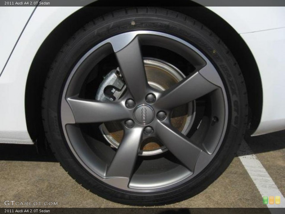 2011 Audi A4 2.0T Sedan Wheel and Tire Photo #42690955