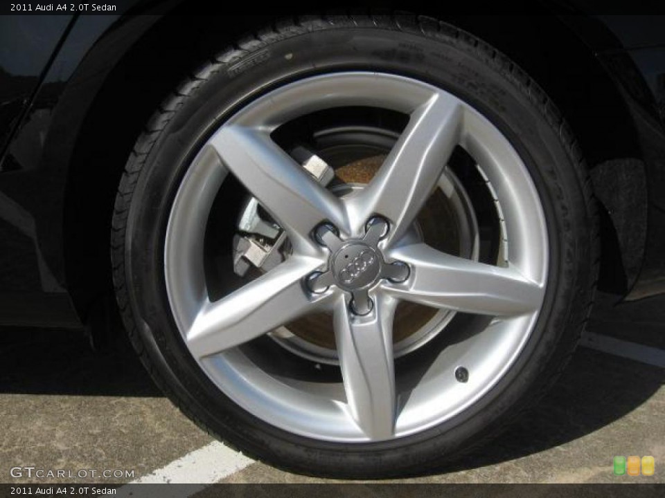 2011 Audi A4 2.0T Sedan Wheel and Tire Photo #42691131
