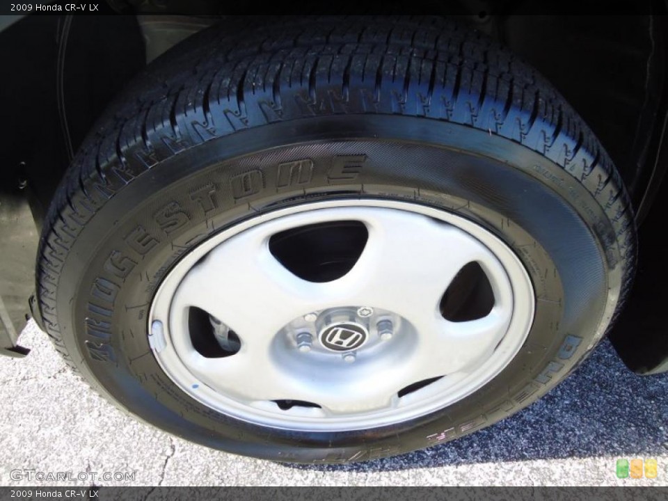 2009 Honda CR-V LX Wheel and Tire Photo #42699099