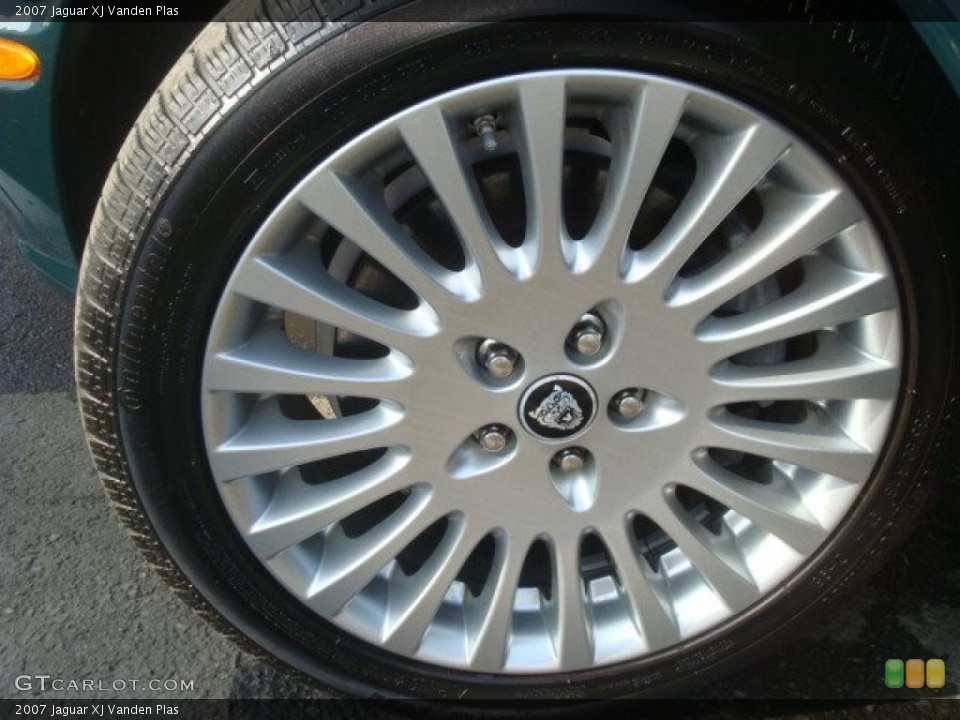 2007 Jaguar XJ Vanden Plas Wheel and Tire Photo #42703612