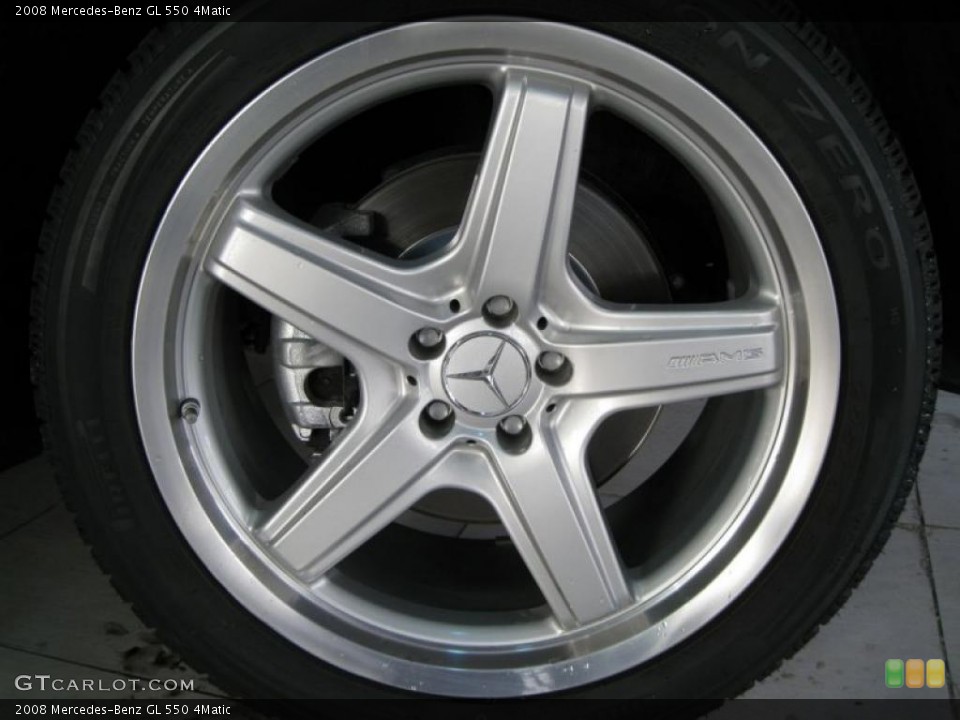 2008 Mercedes-Benz GL 550 4Matic Wheel and Tire Photo #42704848