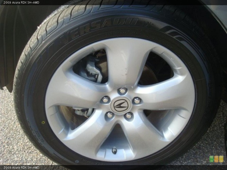 2009 Acura RDX SH-AWD Wheel and Tire Photo #42708532