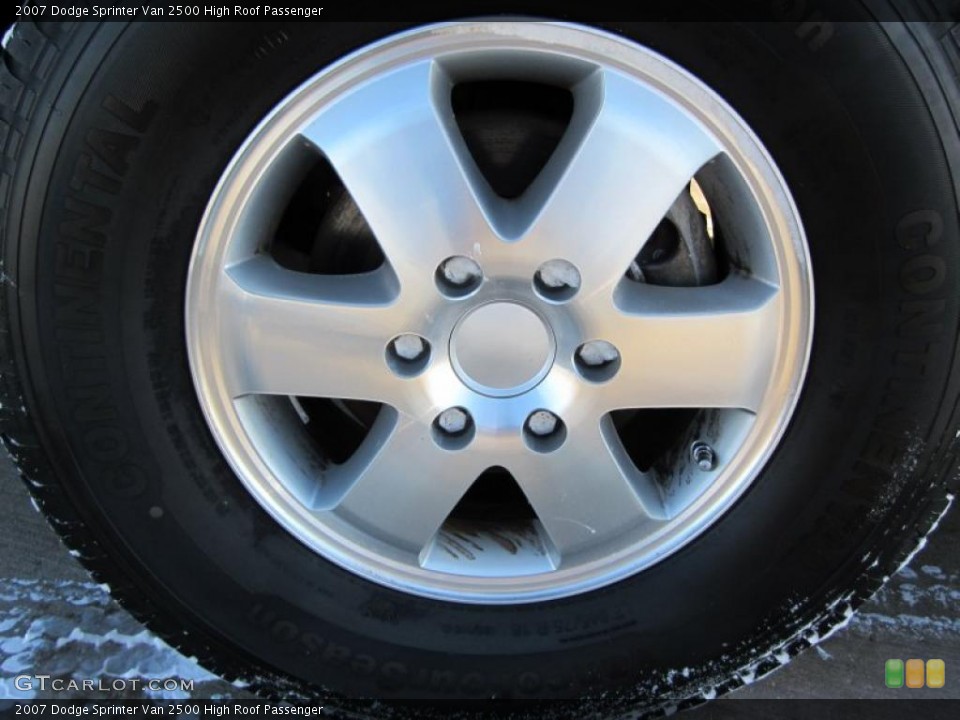 2007 Dodge Sprinter Van 2500 High Roof Passenger Wheel and Tire Photo #42713956