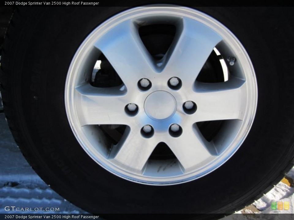 2007 Dodge Sprinter Van 2500 High Roof Passenger Wheel and Tire Photo #42713972