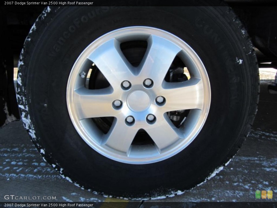 2007 Dodge Sprinter Van 2500 High Roof Passenger Wheel and Tire Photo #42713988
