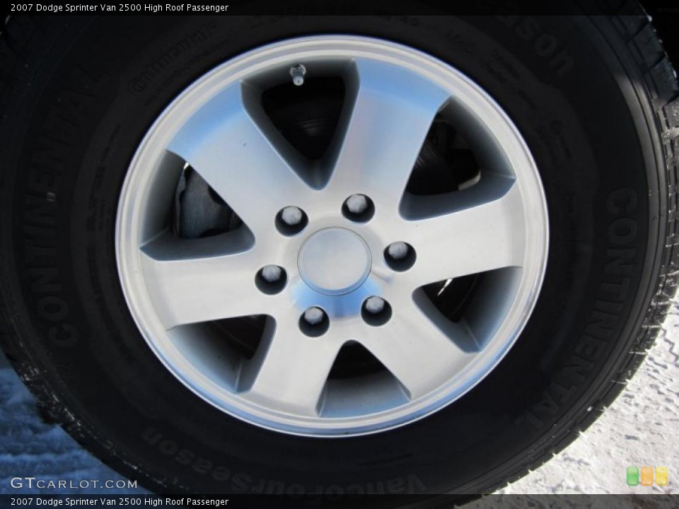 2007 Dodge Sprinter Van 2500 High Roof Passenger Wheel and Tire Photo #42714004
