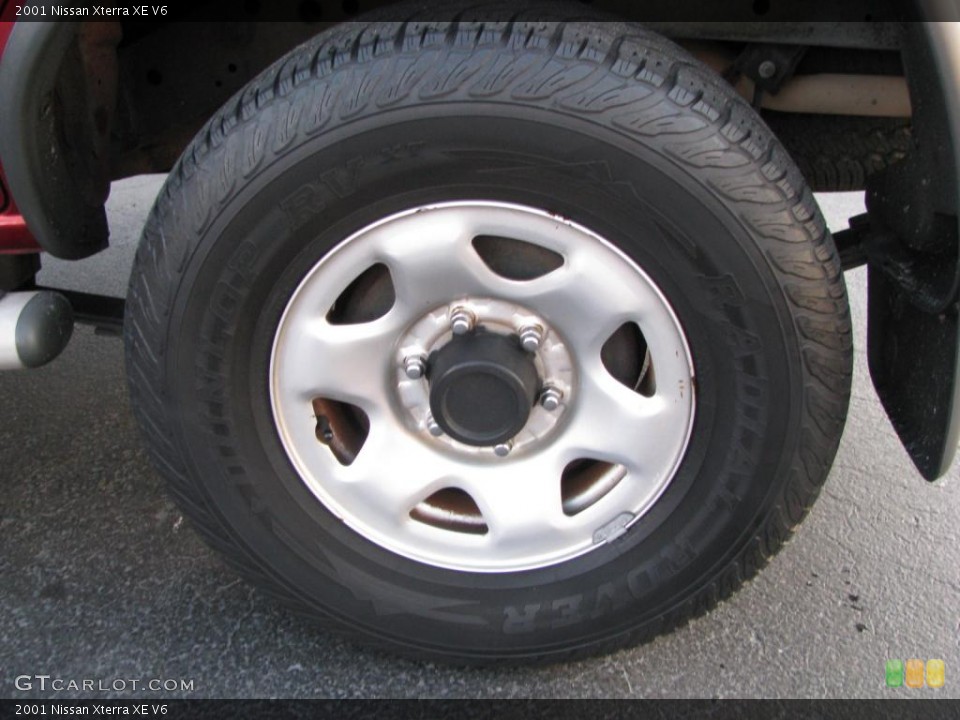 2001 Nissan Xterra XE V6 Wheel and Tire Photo #42720733