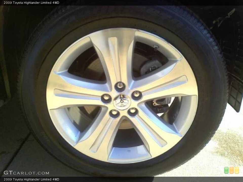 2009 Toyota Highlander Limited 4WD Wheel and Tire Photo #42746638