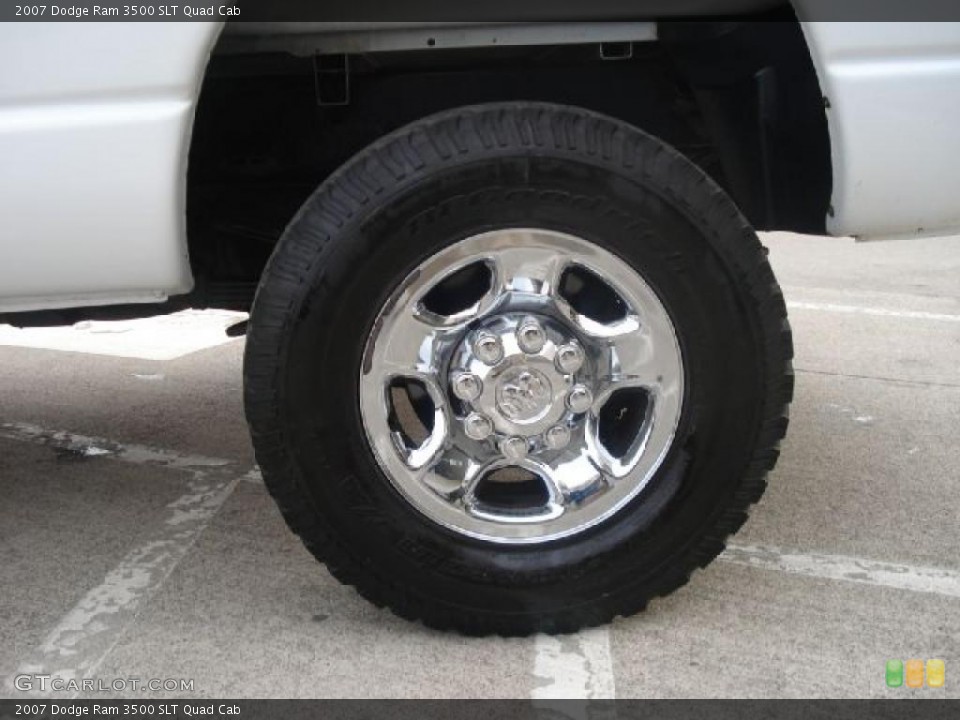 2007 Dodge Ram 3500 SLT Quad Cab Wheel and Tire Photo #42747926