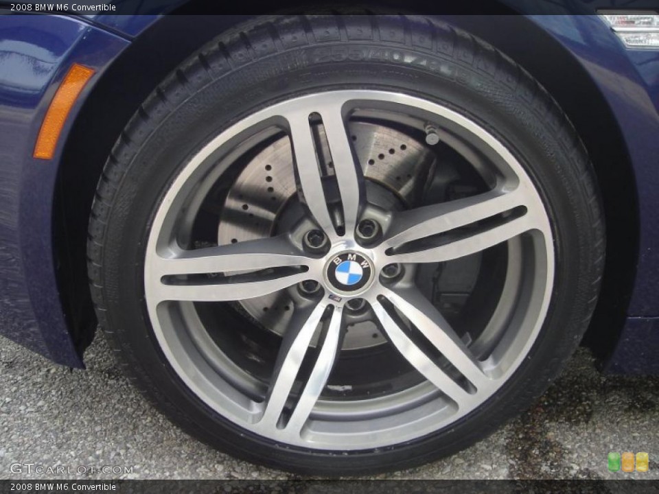 2008 BMW M6 Convertible Wheel and Tire Photo #42767316
