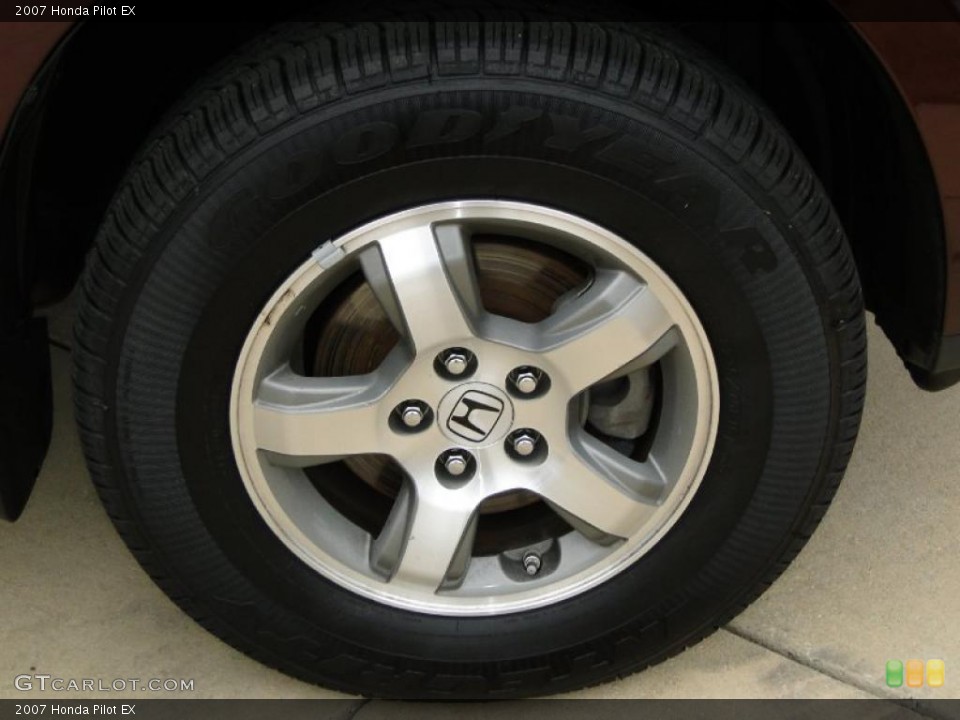 2007 Honda Pilot EX Wheel and Tire Photo #42767640