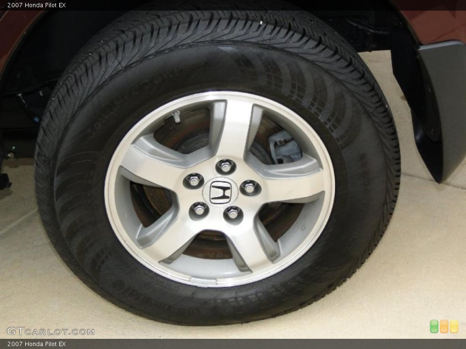 2007 Honda Pilot EX Wheel and Tire Photo #42767680