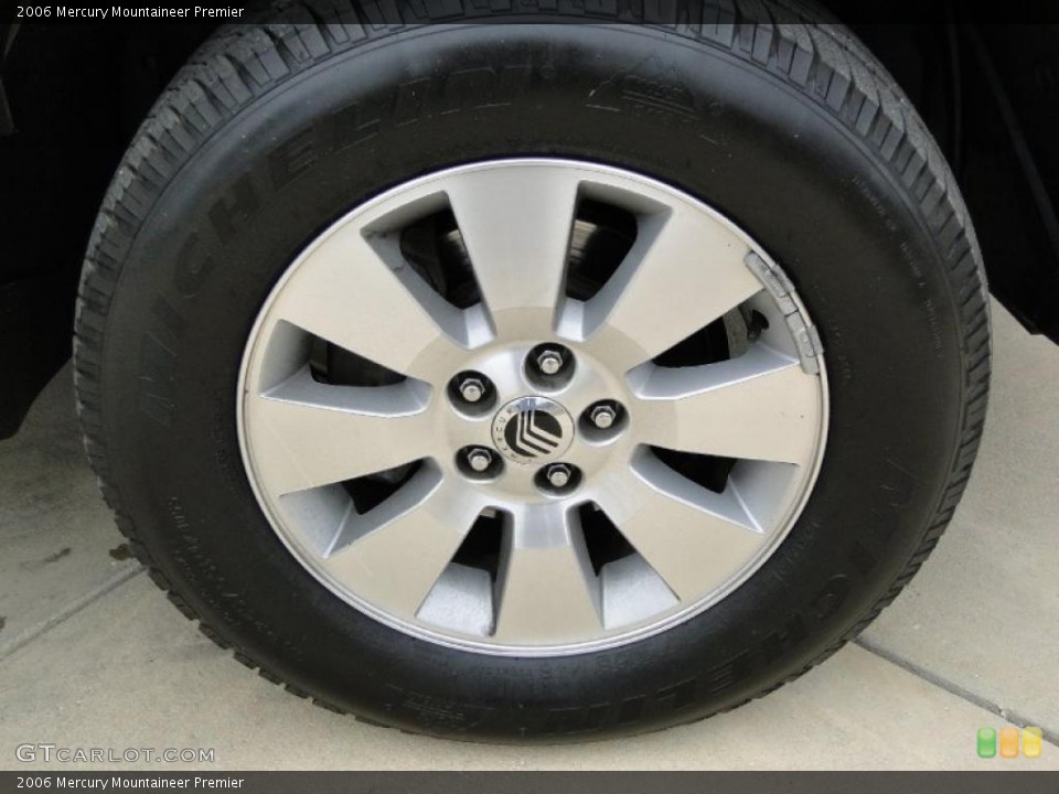 2006 Mercury Mountaineer Premier Wheel and Tire Photo #42769176