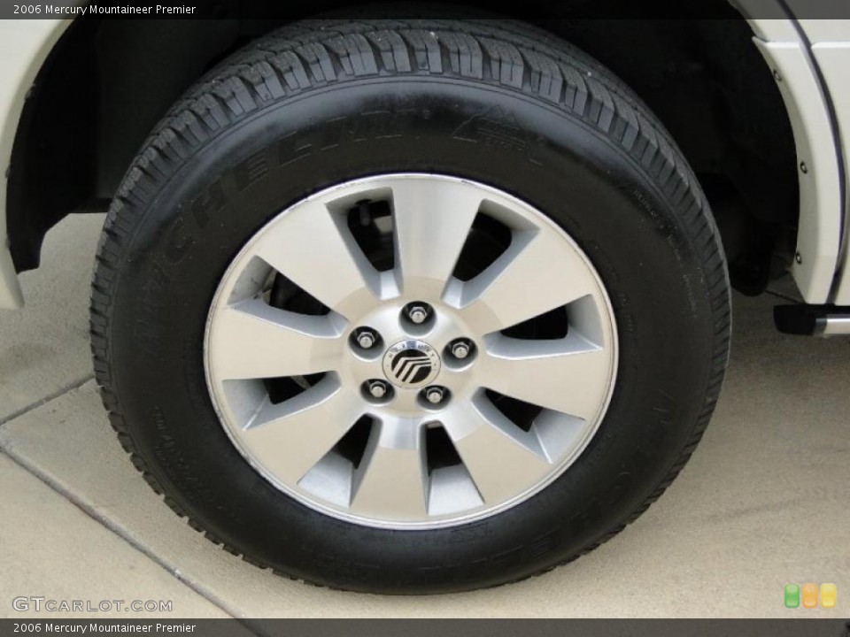 2006 Mercury Mountaineer Premier Wheel and Tire Photo #42769188