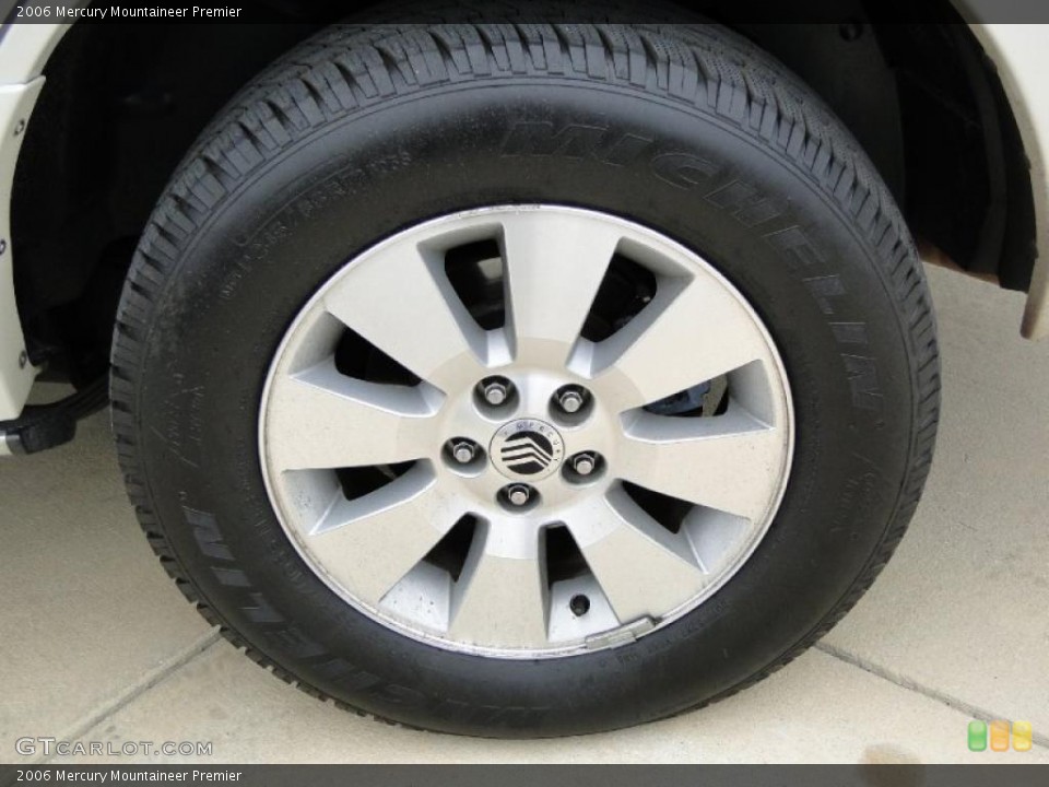 2006 Mercury Mountaineer Premier Wheel and Tire Photo #42769204