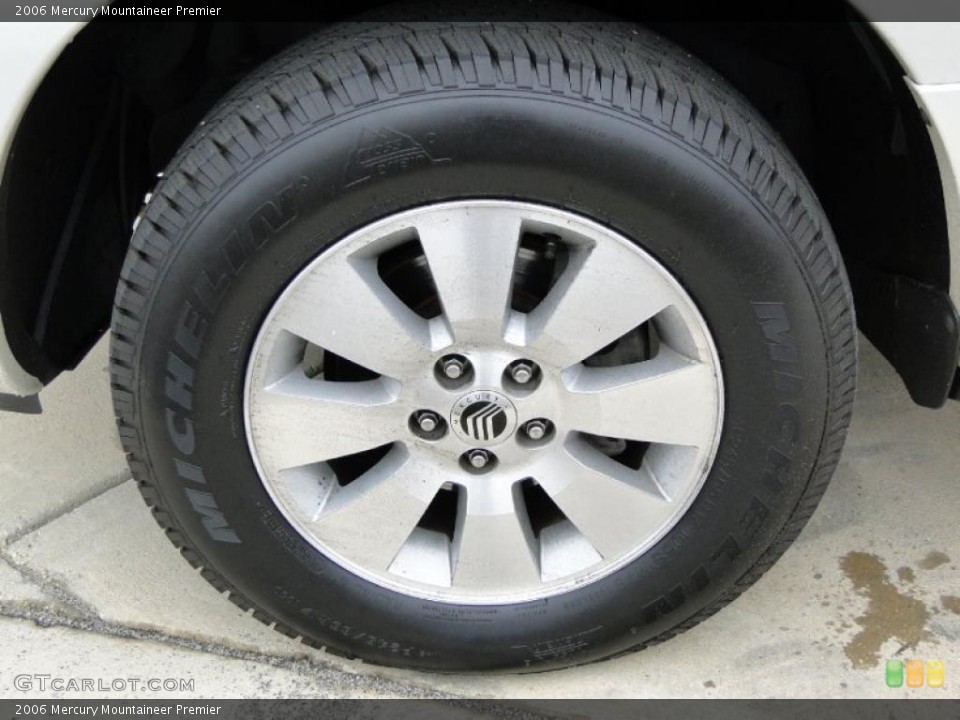 2006 Mercury Mountaineer Premier Wheel and Tire Photo #42769220