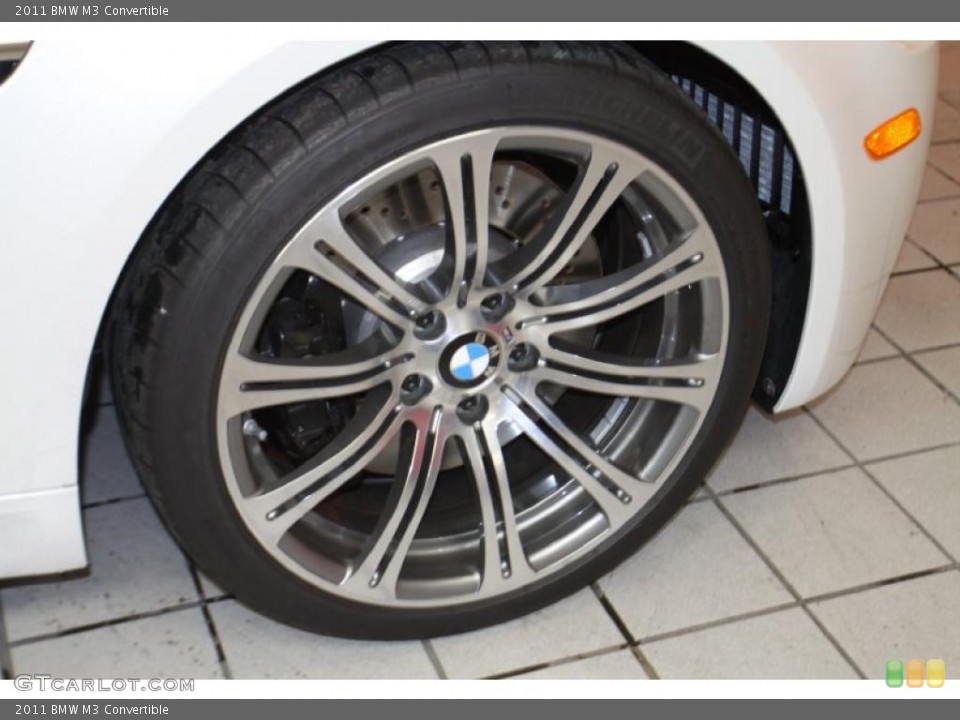 2011 BMW M3 Convertible Wheel and Tire Photo #42776113