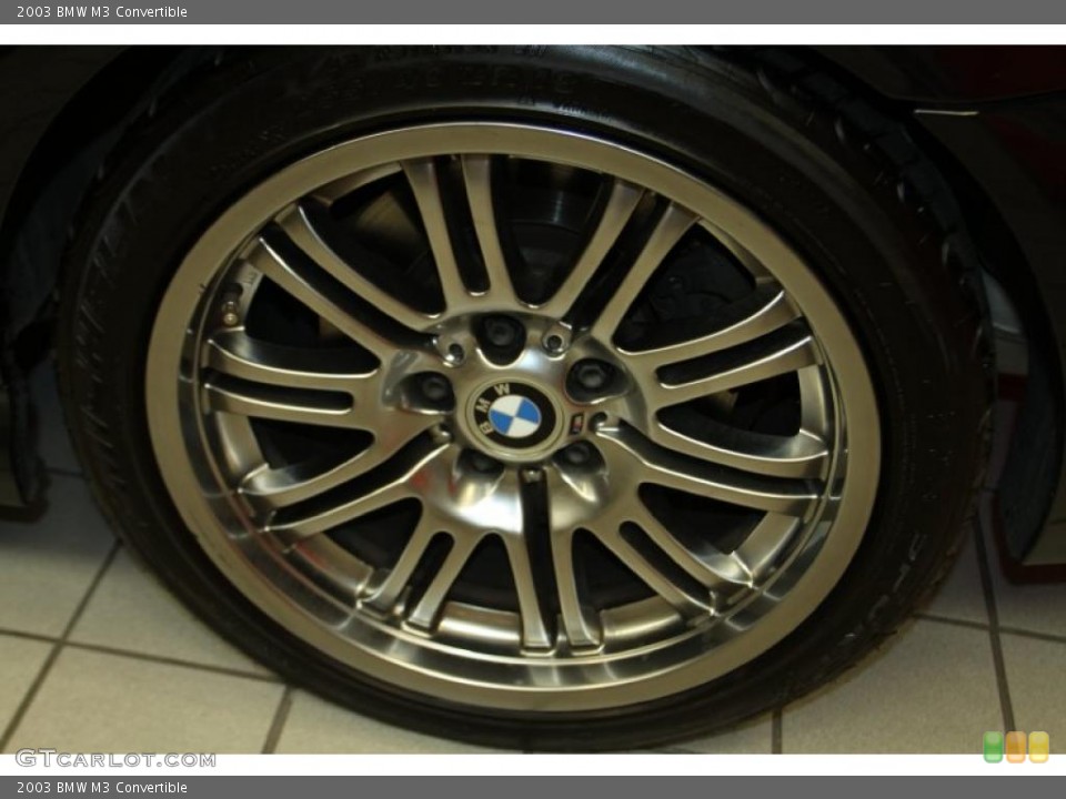 2003 BMW M3 Convertible Wheel and Tire Photo #42781177