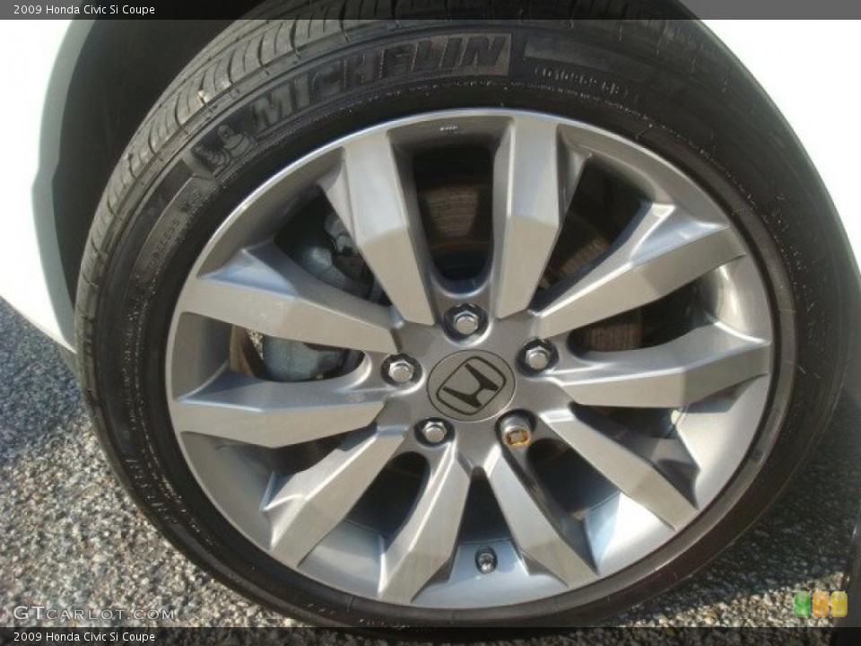 2009 Honda Civic Si Coupe Wheel and Tire Photo #42787393