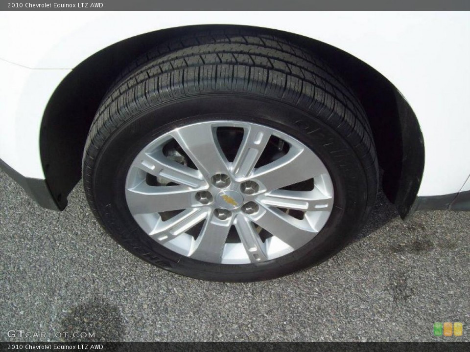 2010 Chevrolet Equinox LTZ AWD Wheel and Tire Photo #42790017
