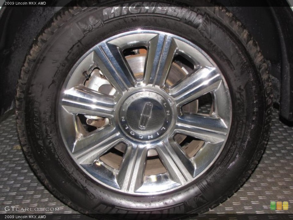 2009 Lincoln MKX AWD Wheel and Tire Photo #42797937