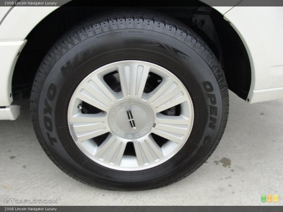 2008 Lincoln Navigator Luxury Wheel and Tire Photo #42798417